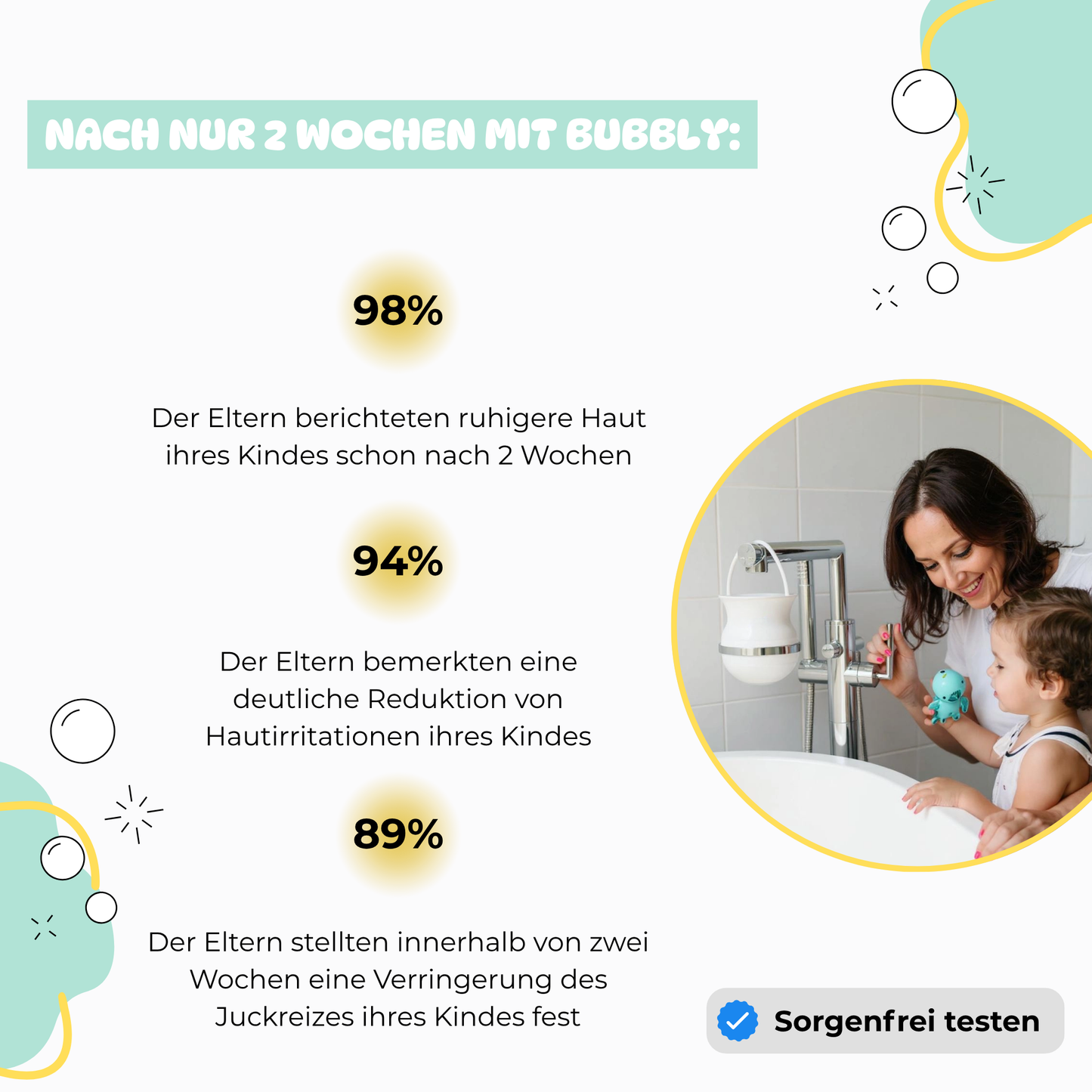 Vamaro™ Bubbly Badefilter