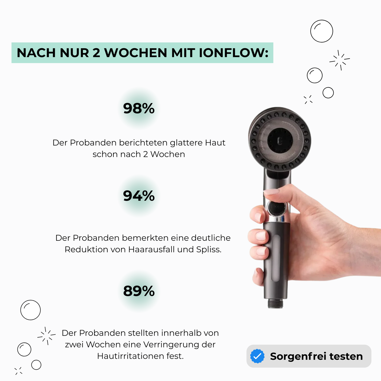 Vamaro™ IonFlow Filterduschkopf