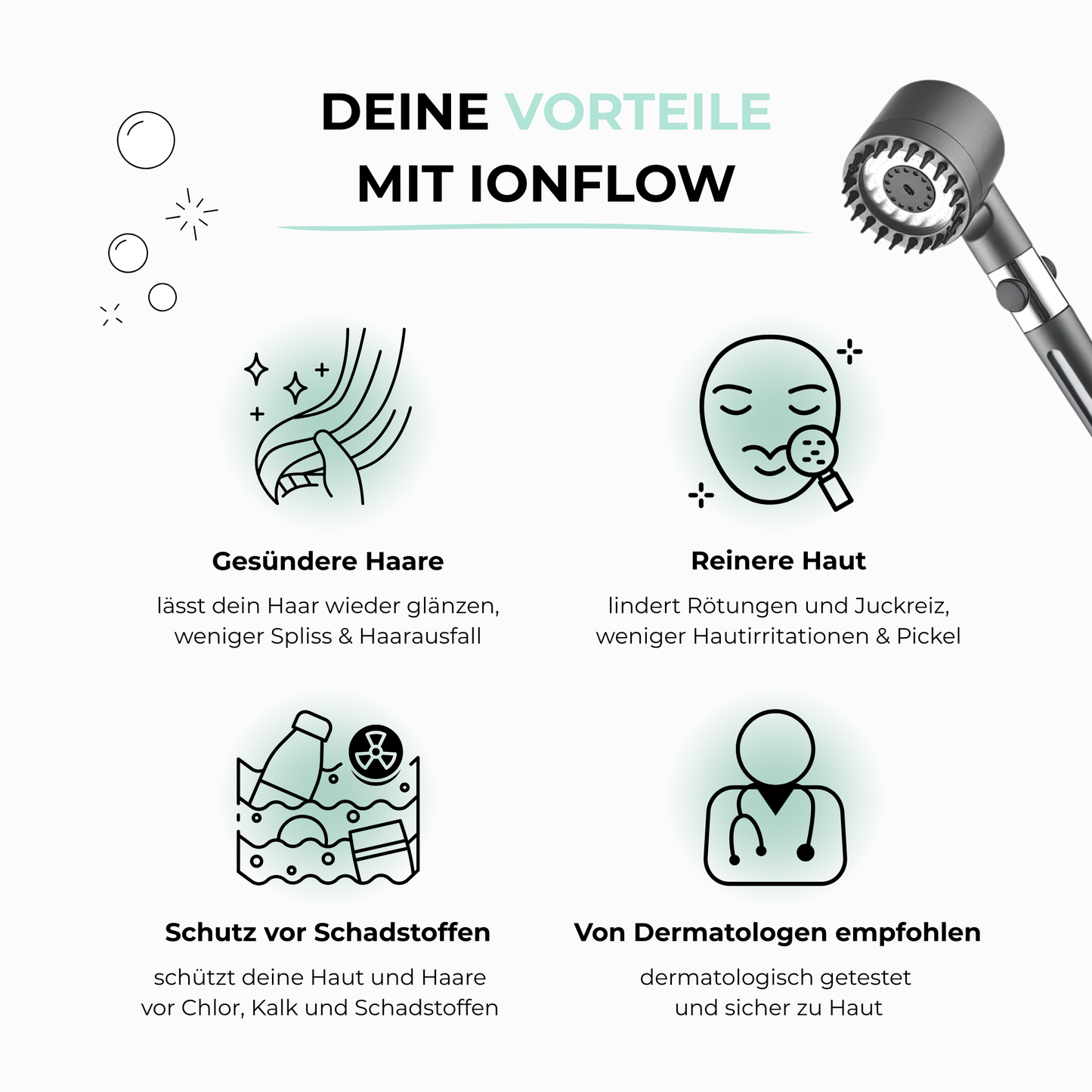 Vamaro™ IonFlow Filterduschkopf