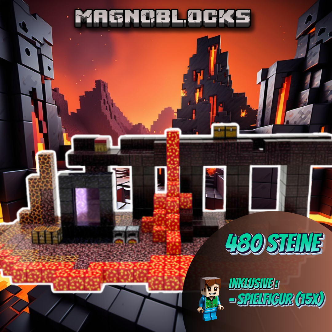 MagnoBlocks - Lavahöhle