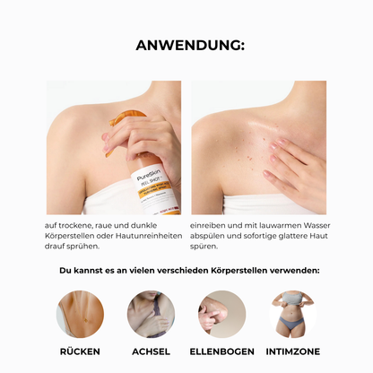 PureSkin™ Ganzkörper Peeling Spray