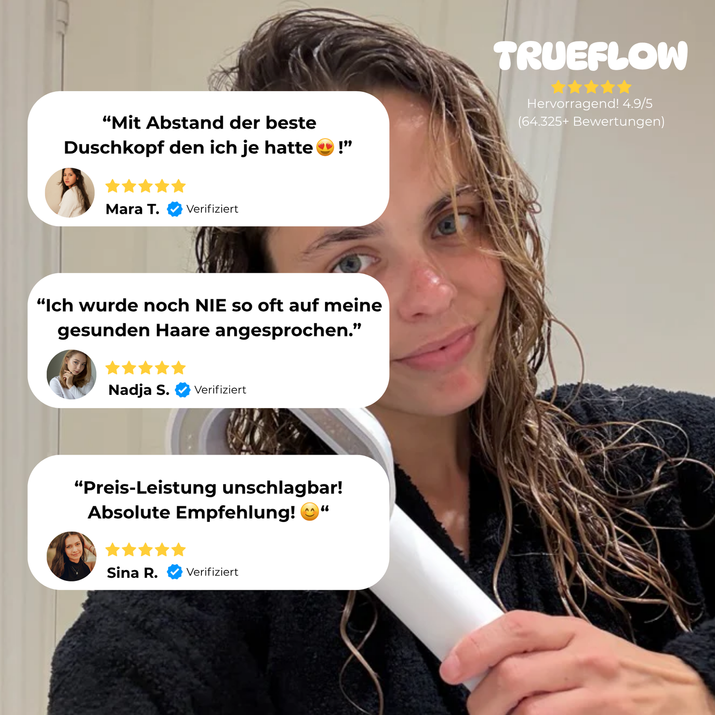 Vamaro™ TrueFlow 2.0 Filterduschkopf